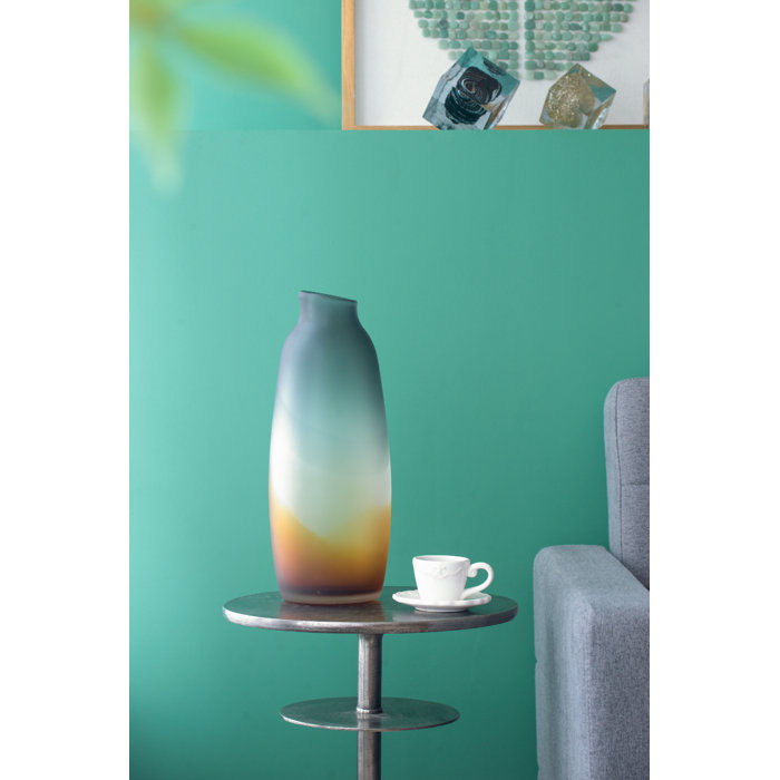 Ebern Designs Dorthay Handmade Glass Table Vase Wayfair